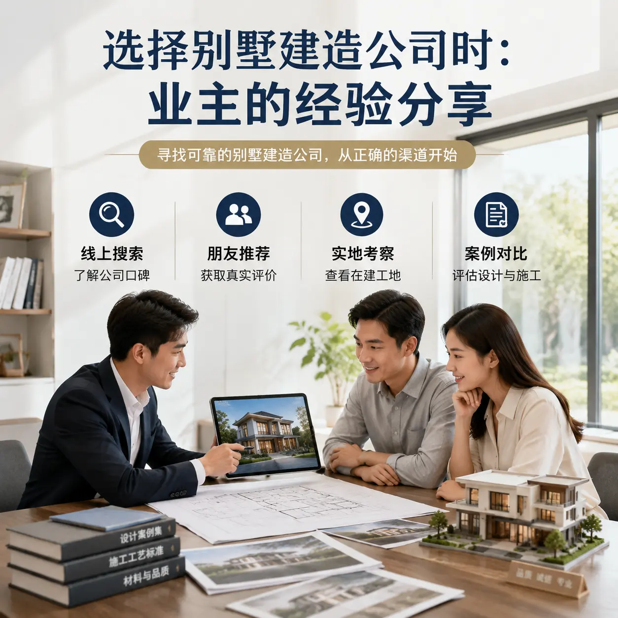选择别墅建造公司时: 安龙 业主的经验分享