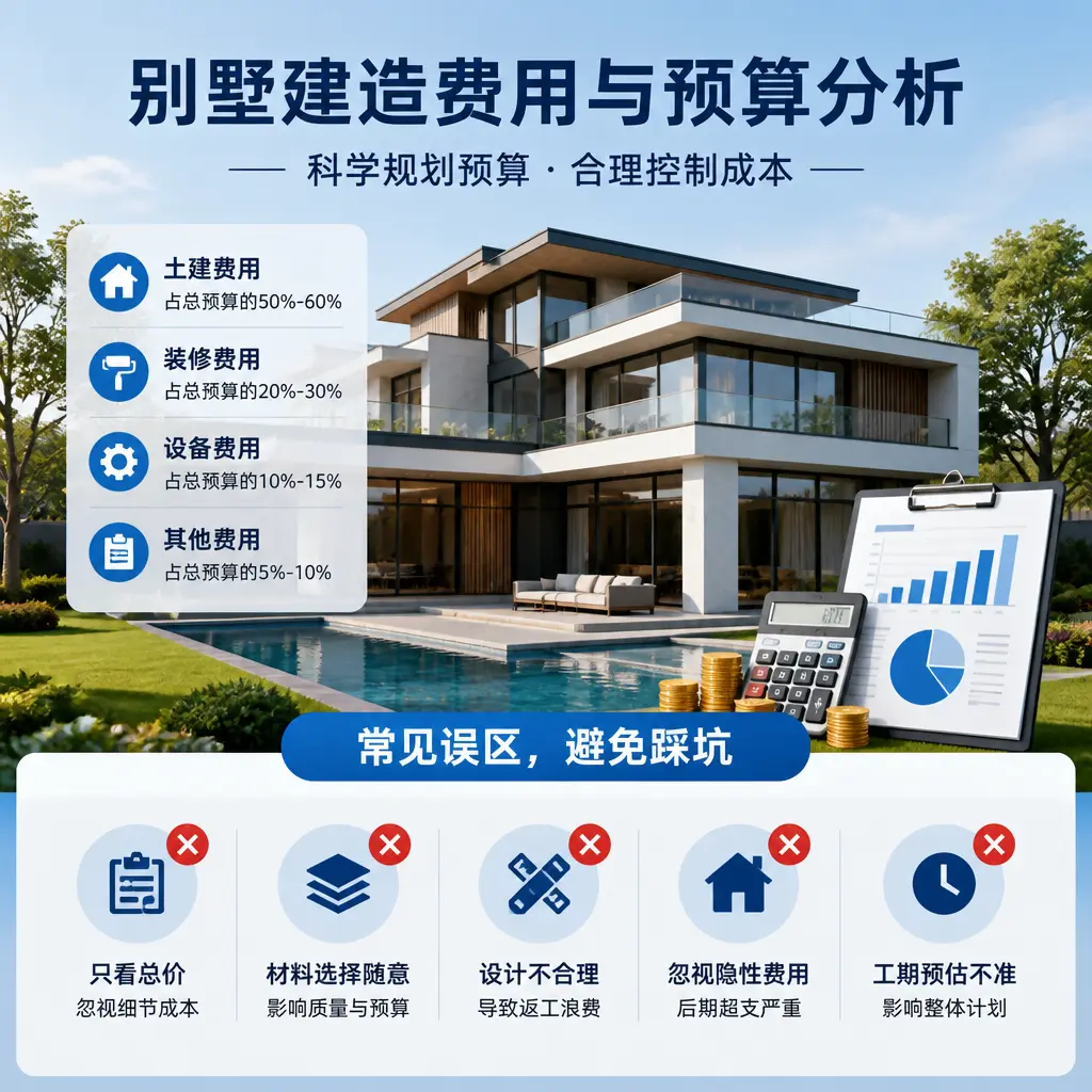 别墅建造公司推荐: 安龙 建造别墅的费用与预算分析